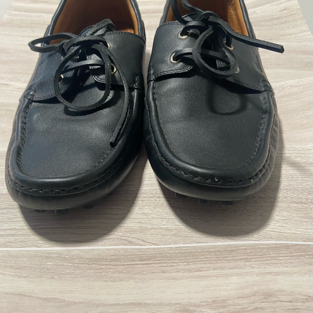 Authentic Gucci Black Leather Men Loafers - Picture 3 of 14